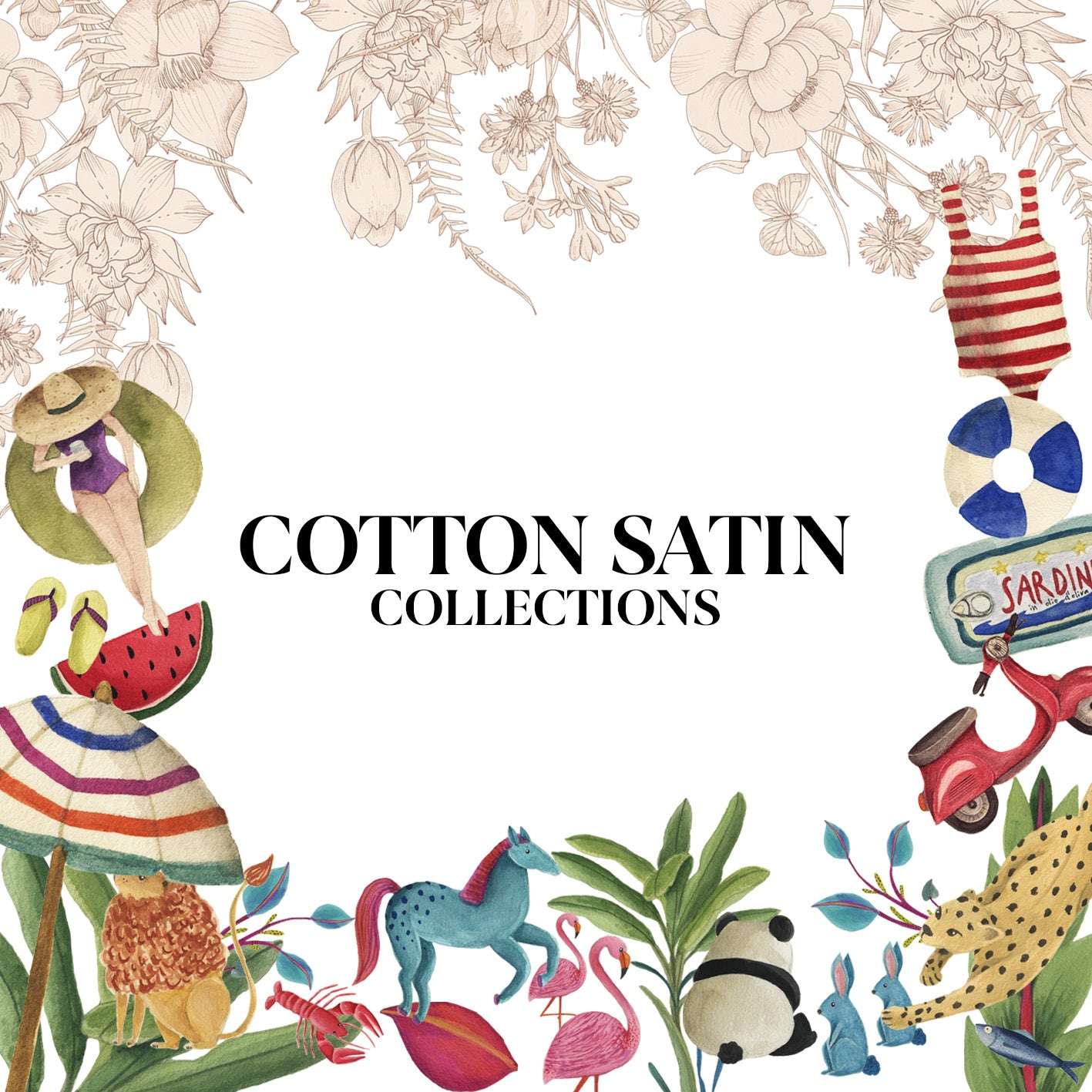 COTTON SATIN