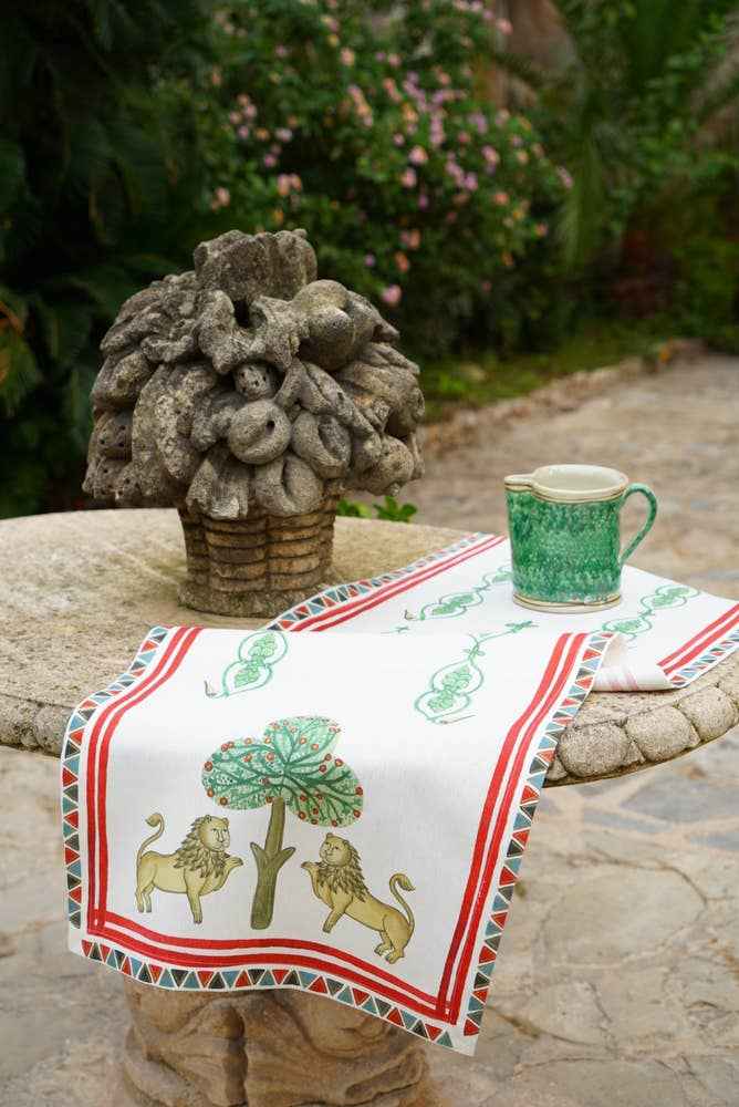 Linen Runner I Normanni 100% Made in Italy