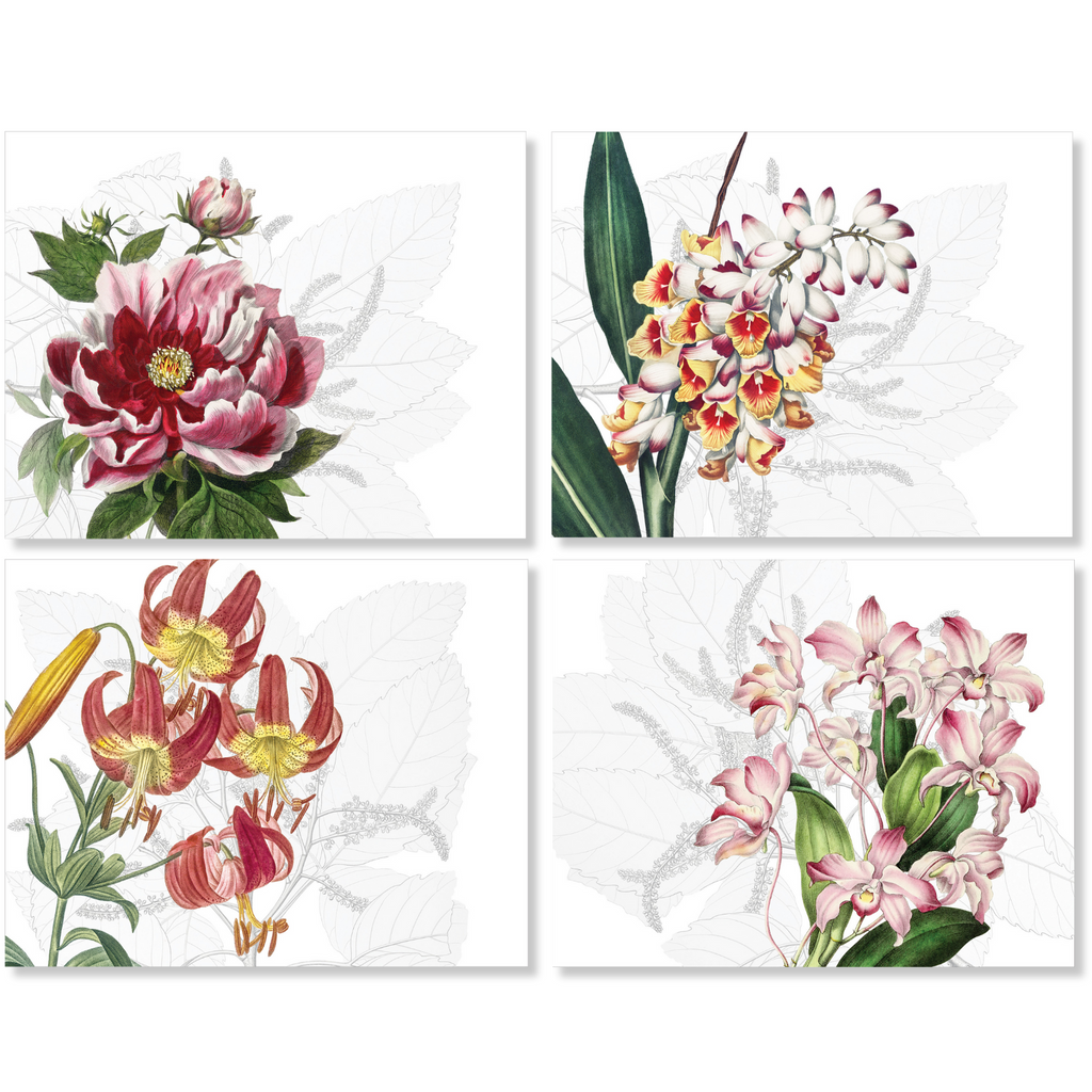 Dafne set of 4 placemats in 100% linen, 100% Made in Italy