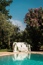 Mezzero «Aequor» Sofa/Bed Cover, 100% made in Italy
