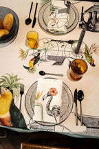 Set of 4 Linen Napkins «André» 100% Made in Italy