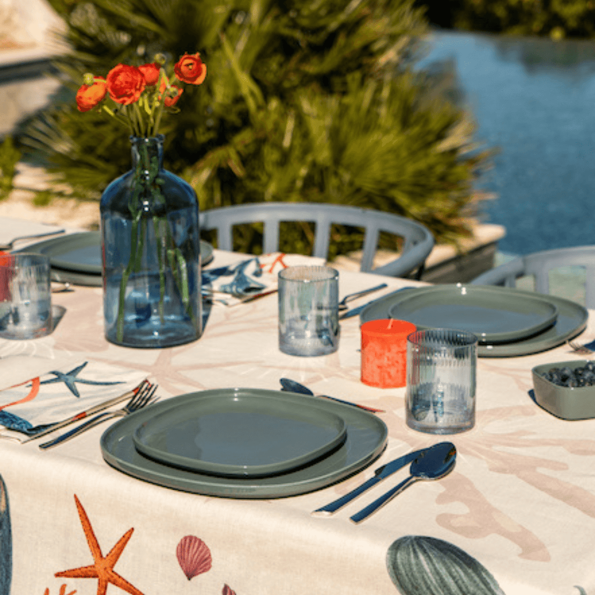 Tablecloths «Sirene» 100% Made in Italy