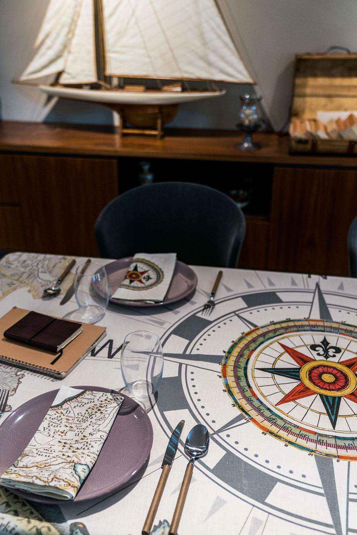 Linen Tablecloths Atlas 100% Made in Italy