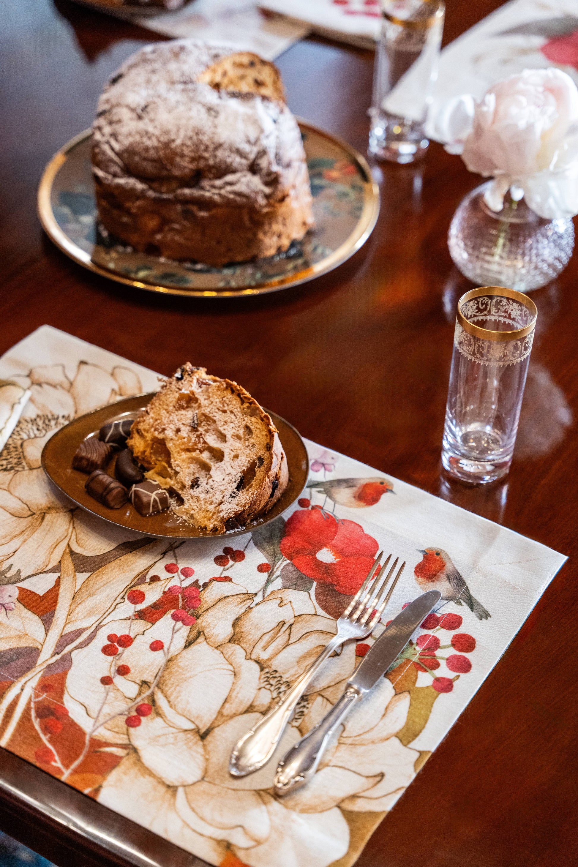 Set of 4 Placemats «Maple» Linen 100% Made in Italy - The Napking