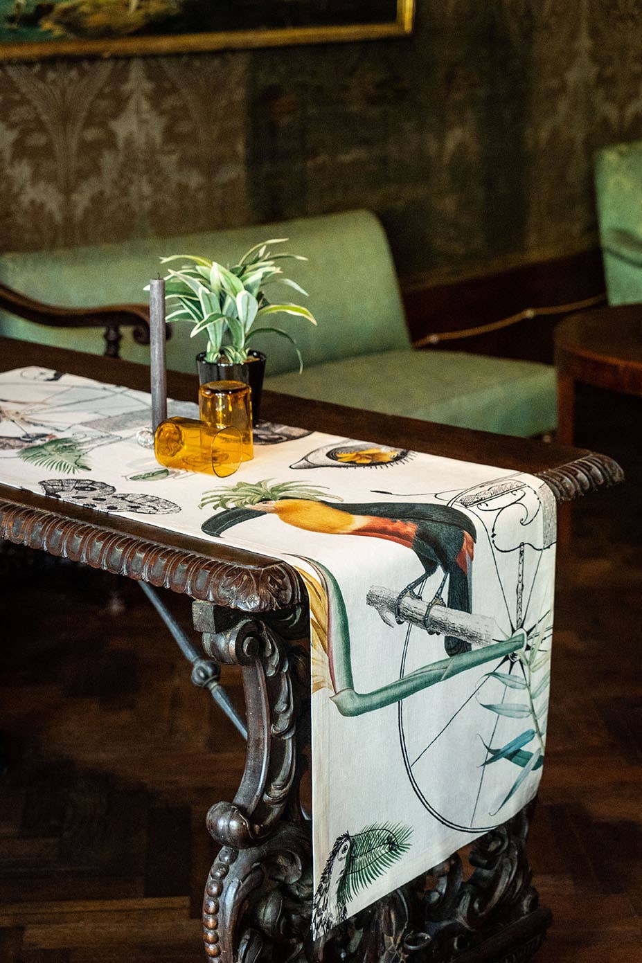 Linen Runner «Andrè» 100% Made in Italy - The Napking