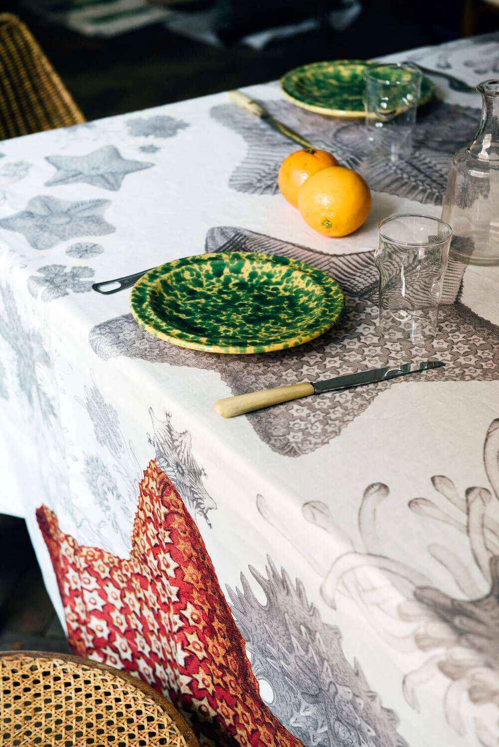 Tablecloths «Asterias» 100% Made in Italy