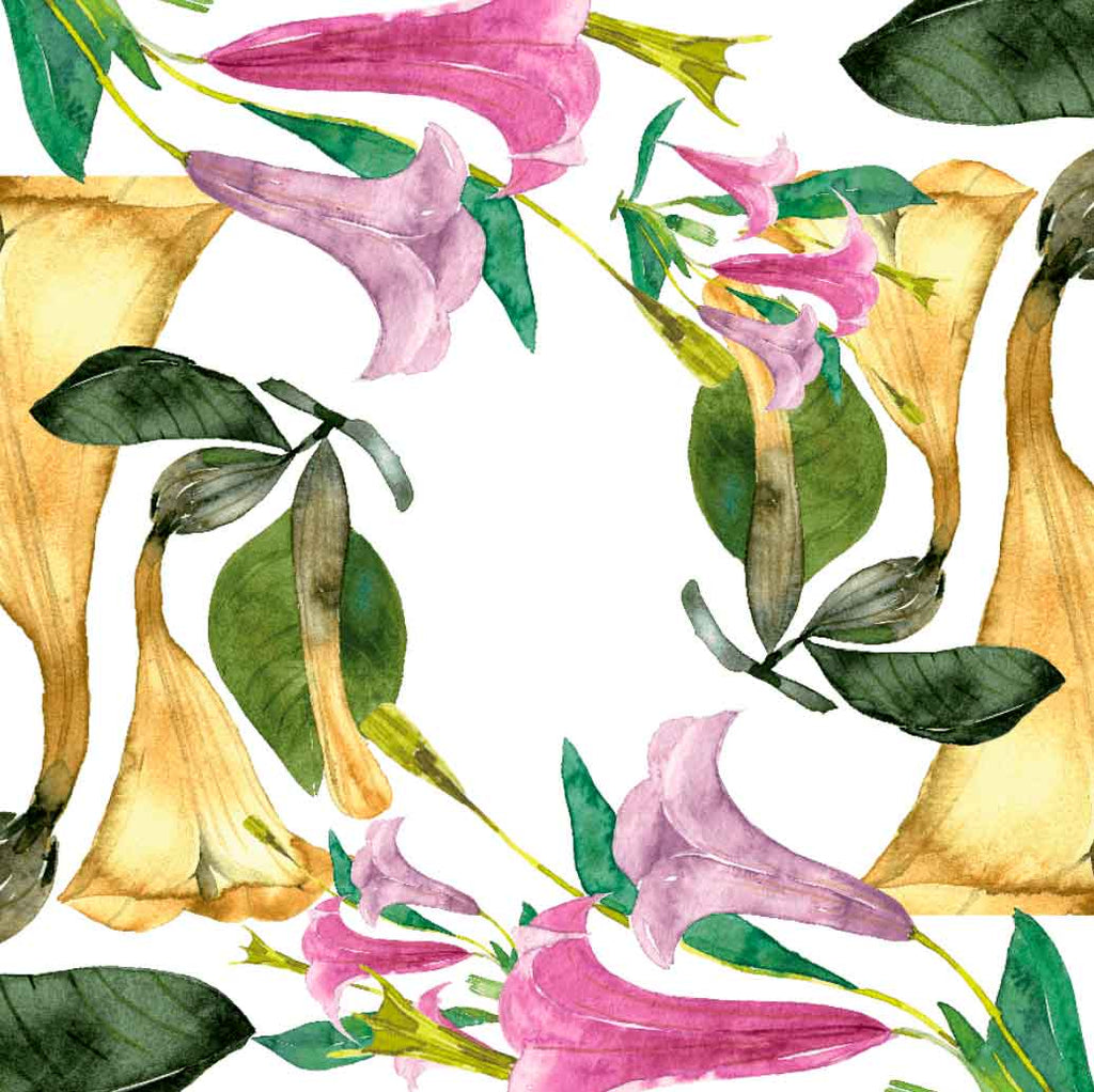 Tablecloths «Datura» 100% Made in Italy