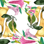 Tablecloths «Datura» 100% Made in Italy