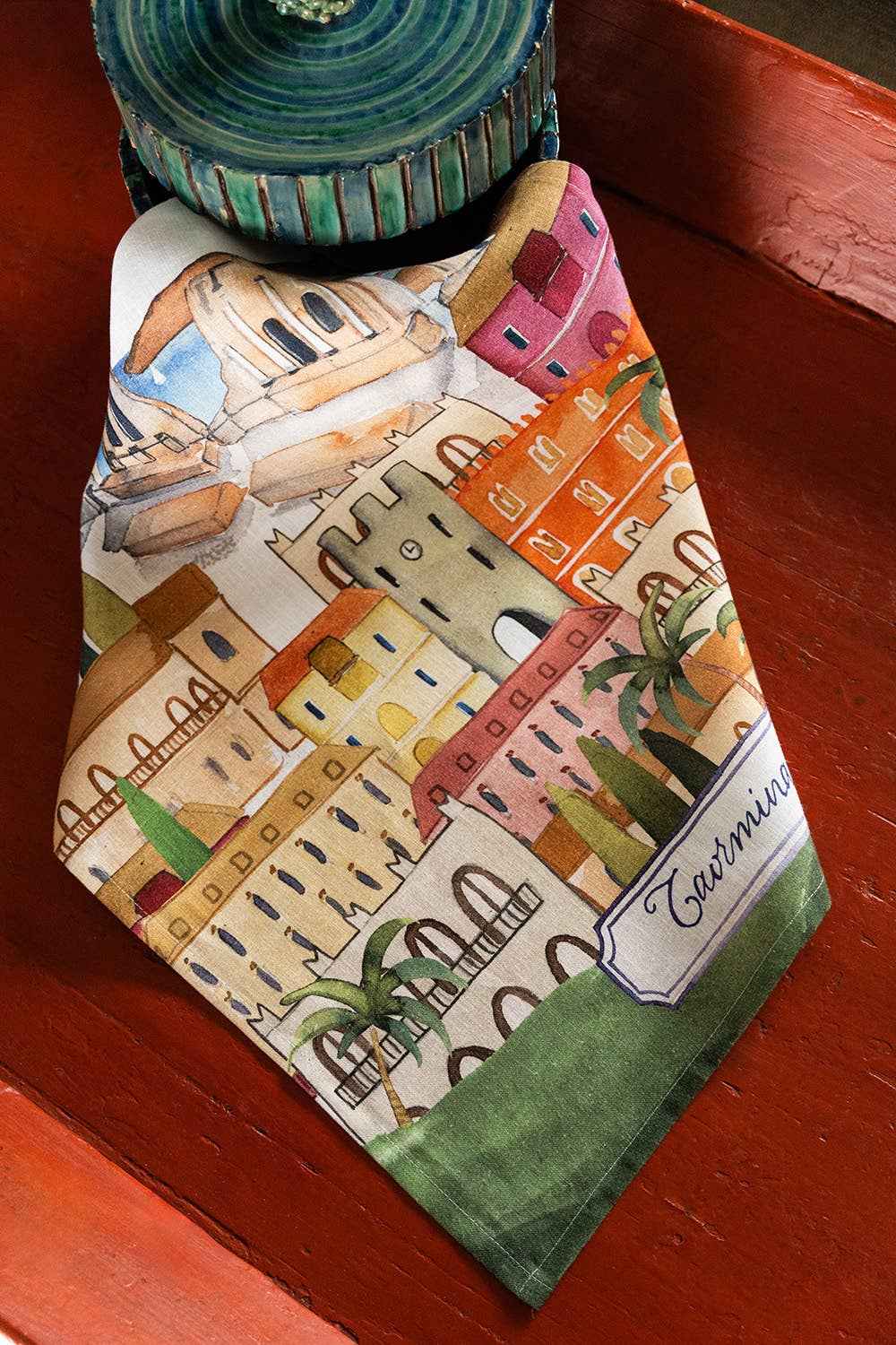 Kitchen Towels «Taormina», 100% Made in Italy