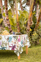 Tovaglie in raso «Amazzonia» 100% Made in Italy