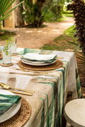Nappes en lin et en bambou — 100 % fabriquées en Italie