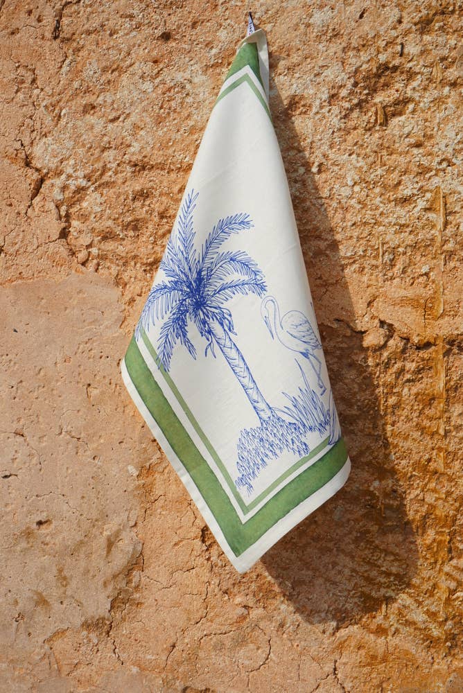 Kitchen Towels «Oasis», 100% Made in Italy