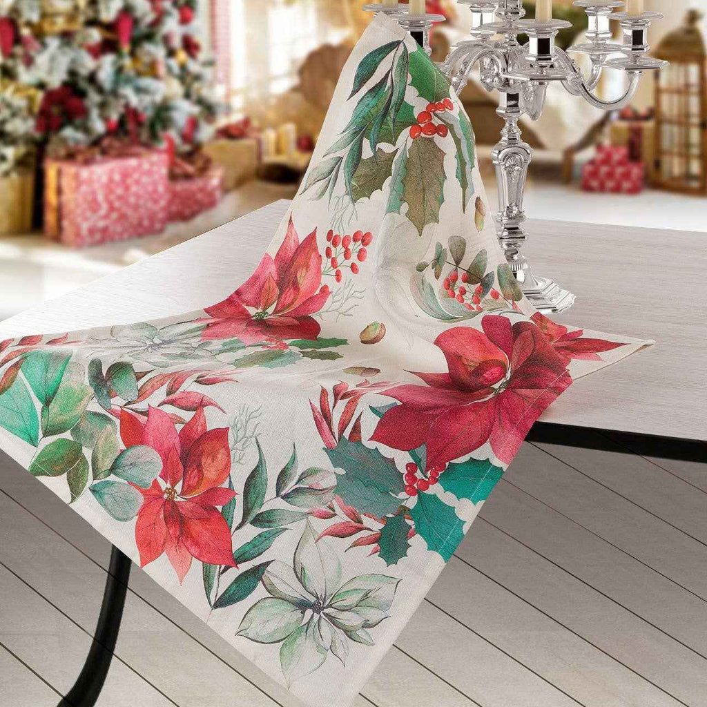 Kitchen Towels «Yule», 100% Made in Italy