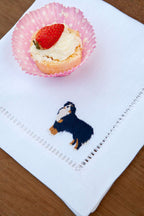Set of 6 Napkins + 6 Placemats «Dogs» 100% Made in Italy - The Napking