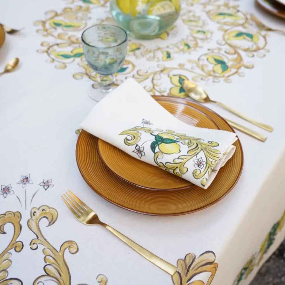 Set of 4 Napkins «Isolabella» 100% Made in Italy