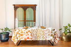 Linen Tablecloth Foliage