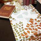 Linen Runner «Foliage» 100% Made in Italy - The Napking