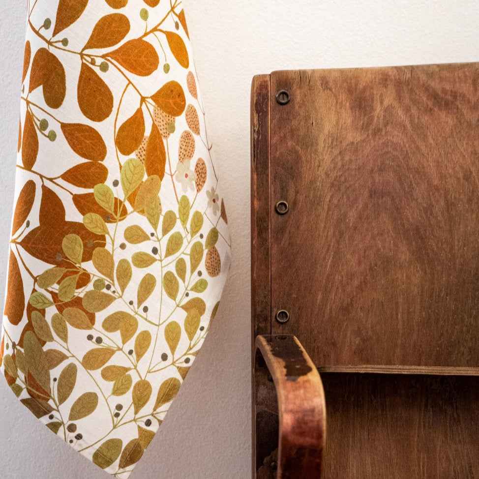 Kitchen Towels «Foliage», 100% Made in Italy