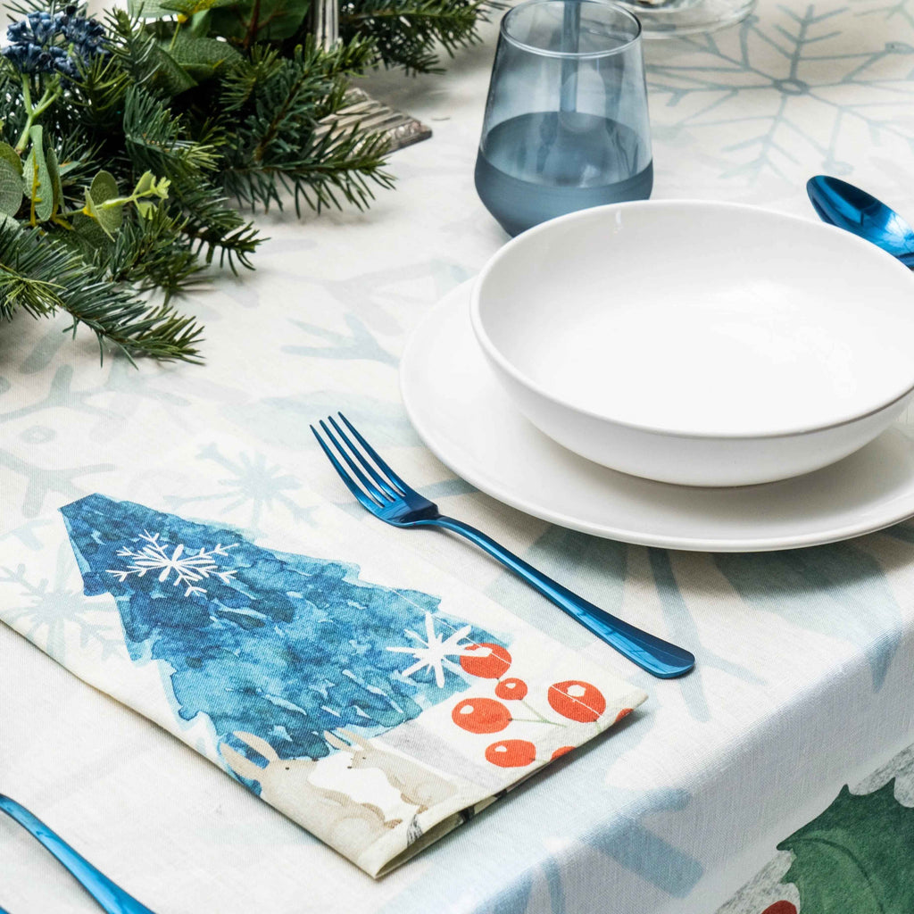 Set of 4 Napkins Volpi 100% Made in Italy