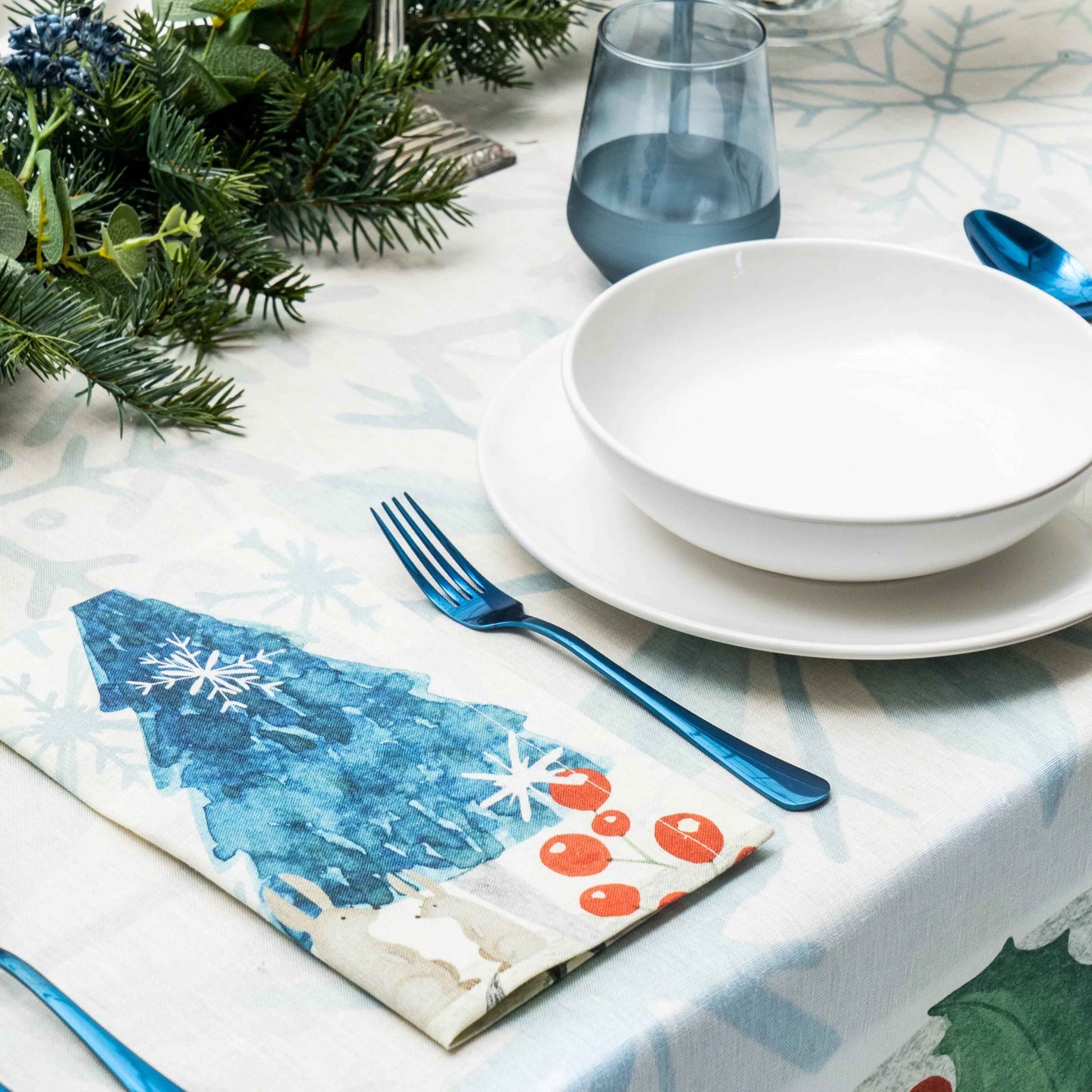 Set of 4 Napkins Volpi 100% Made in Italy