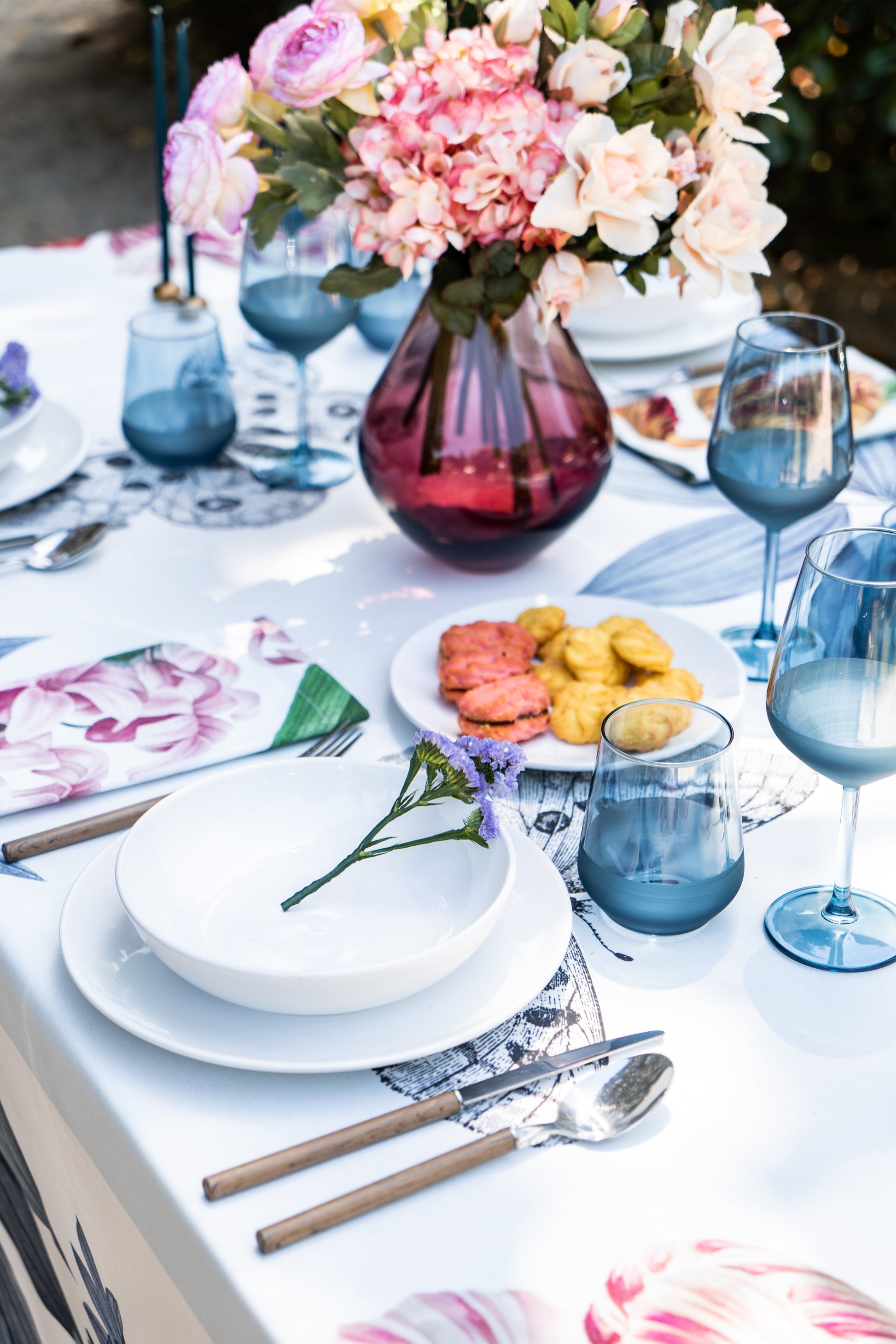 Satin Tablecloths Bagatelle 100% Made in Italy The Napking