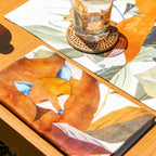 Set of 4 Napkins Satin «Titou» 100% Made in Italy