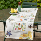 Linen Runner «Anselmus» 100% Made in Italy - The Napking