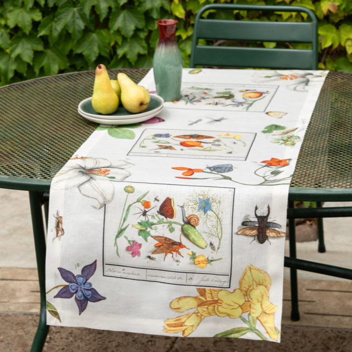 Linen Runner «Anselmus» 100% Made in Italy - The Napking