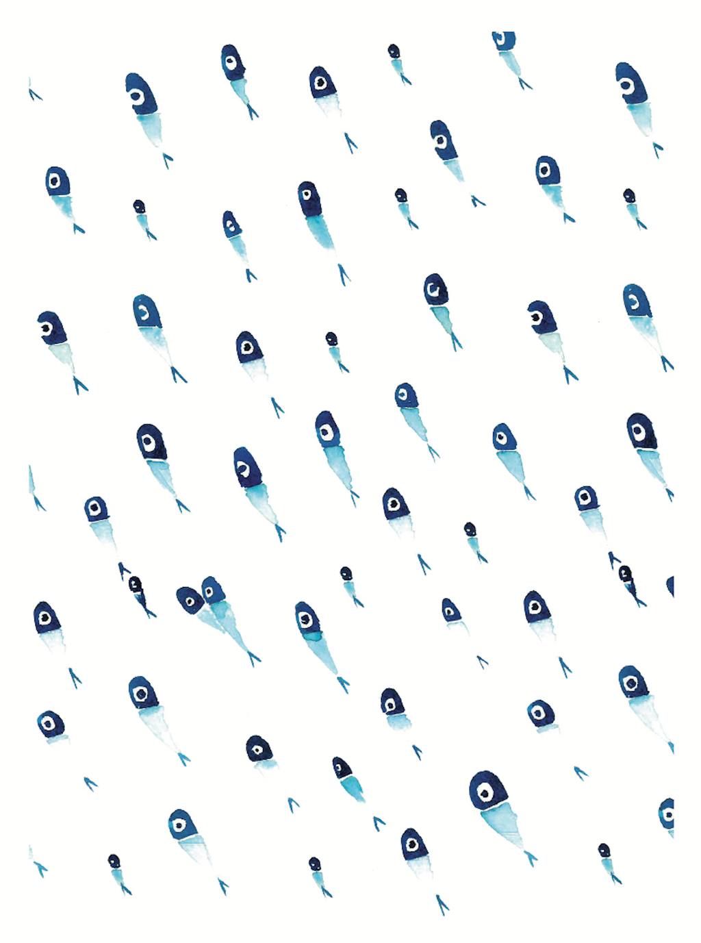 Kitchen Towels «Aequor», 100% Made in Italy