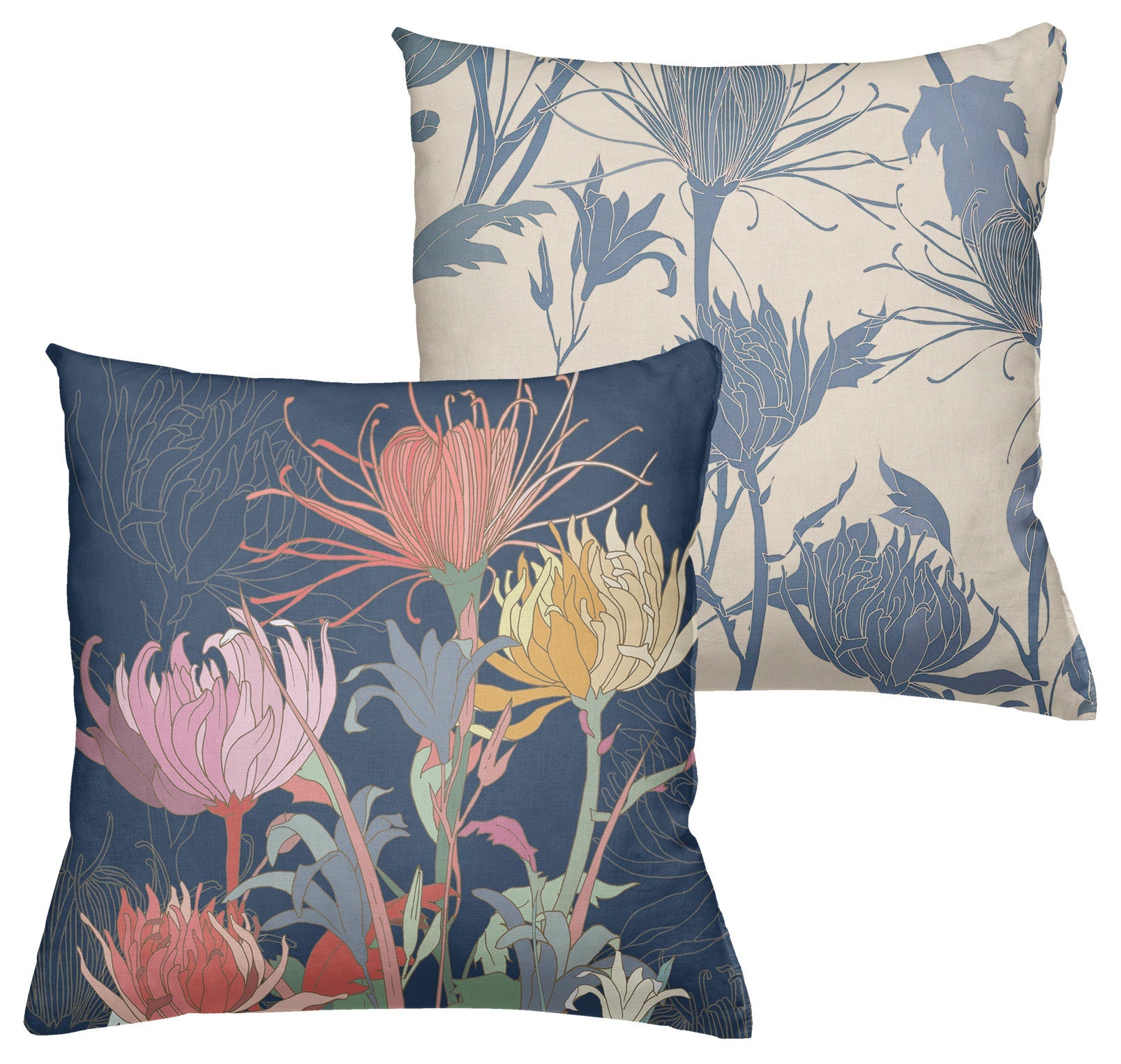 Cushion «Akiko», 100% Made in Italy - The Napking