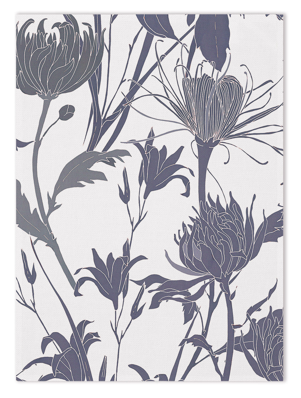 Kitchen Towels «Akiko», Premium Quality Linen 100% Made in Italy The Napking