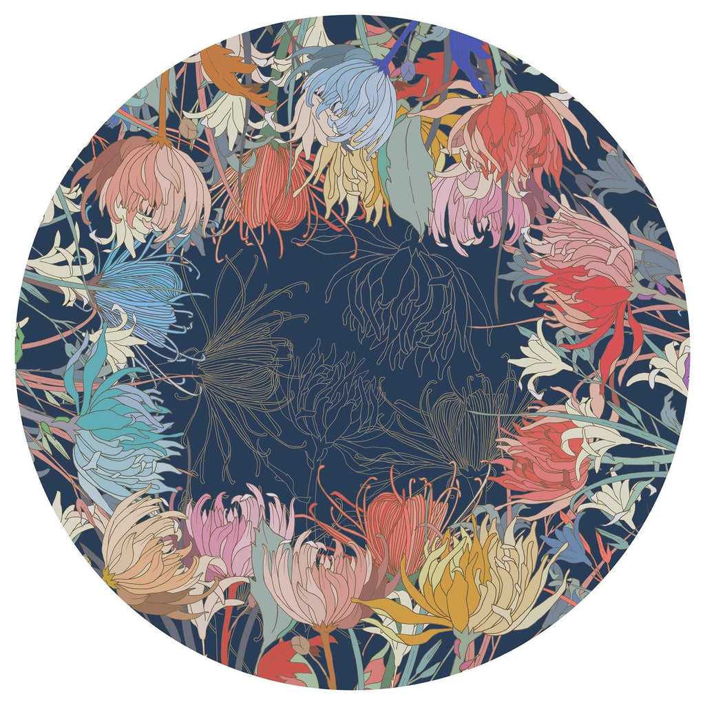 Premium Linen Tablecloth «Akiko» 100% Made in Italy