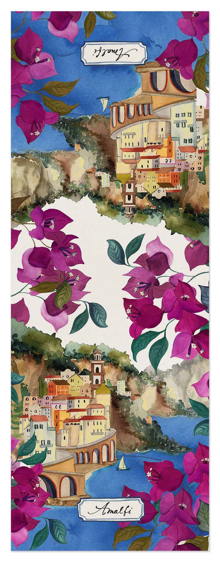 Linen Runner «Amalfi24» 100% Made in Italy