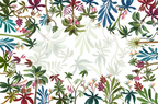 Satin Tablecloths «Amazzonia» 100% Made in Italy The Napking