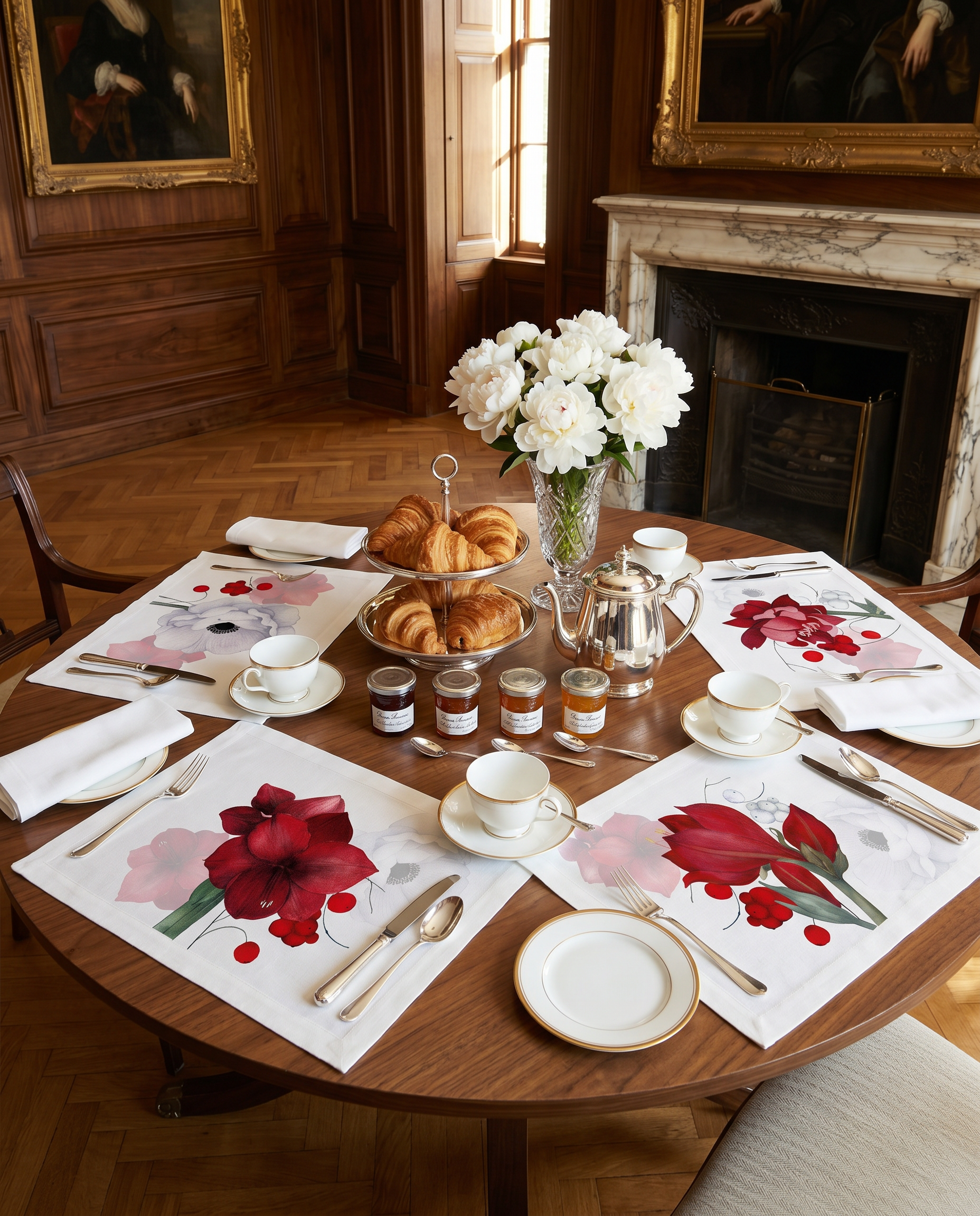 Anemoni Set of 4 Placemats Premium Linen
