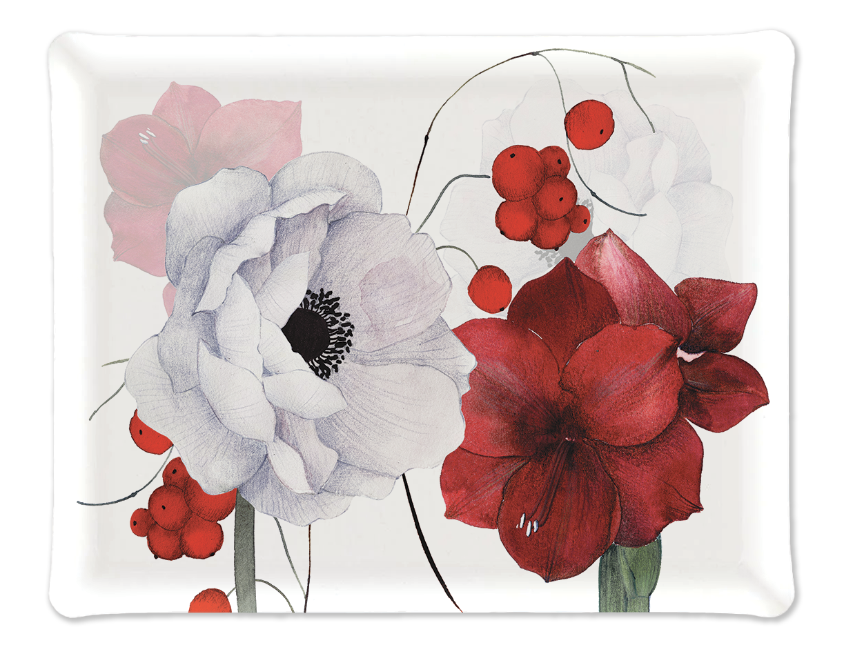 Tray «Anemoni», 100% Made in Italy The Napking