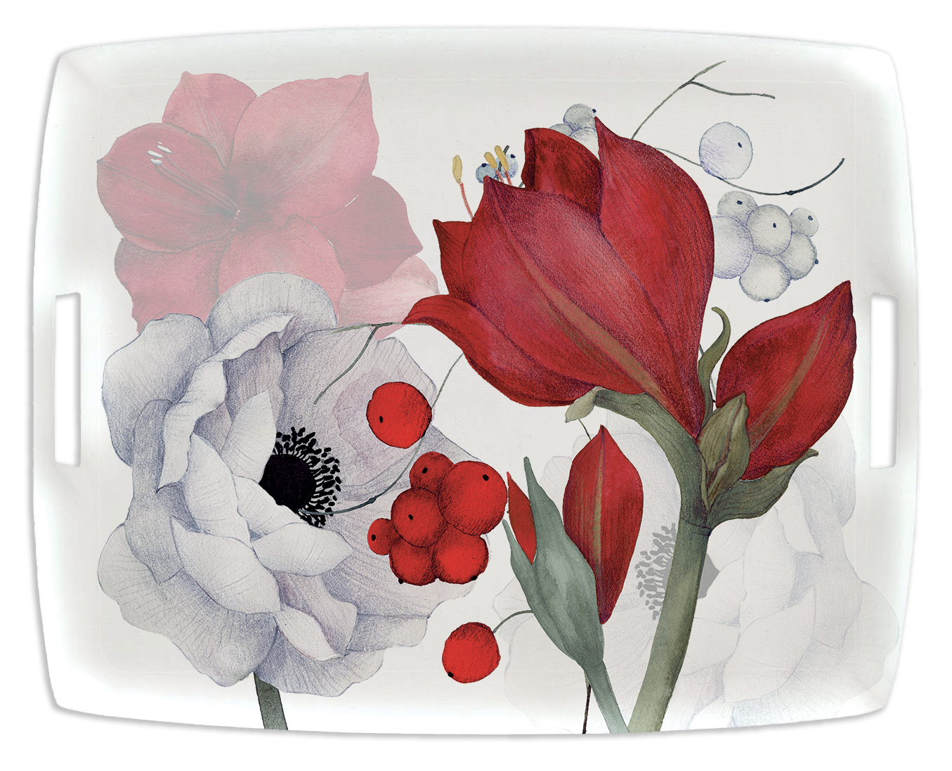 Tray «Anemoni», 100% Made in Italy