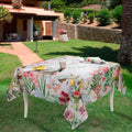 Satin Tablecloths «Blooming» 100% Made in Italy