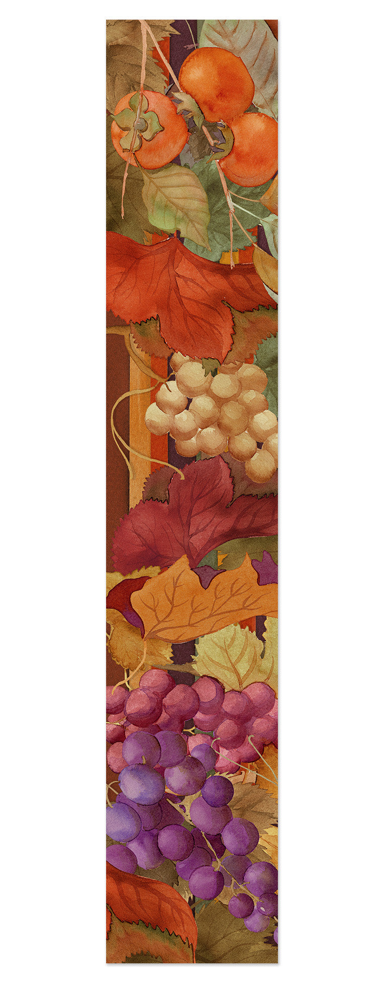 Linen Runner 38x220 cm  «Bacco» 100% Made in Italy