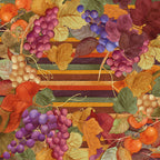 Linen Tablecloth «Bacco», 100% Made in Italy