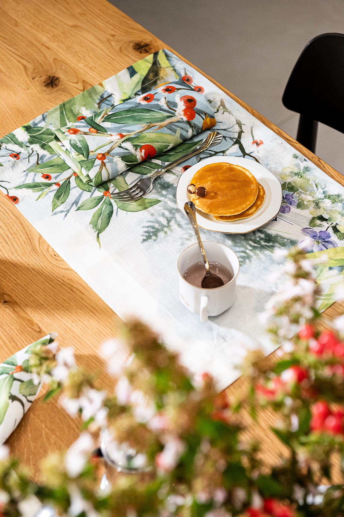 Lot de 4 sets de table « Beaumont » en lin 100 % fabriqués en Italie