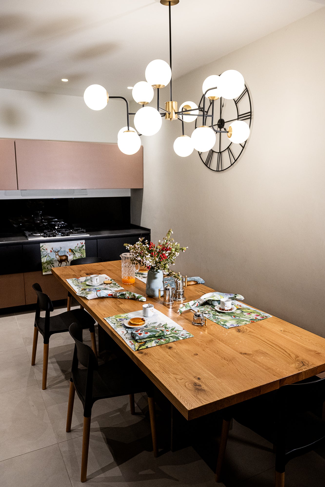 Set of 4 Placemats «Beaumont» Linen 100% Made in Italy