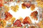 Betulla tablecloth pure linen 180x270 cm with birch-inspired woodland print image 5