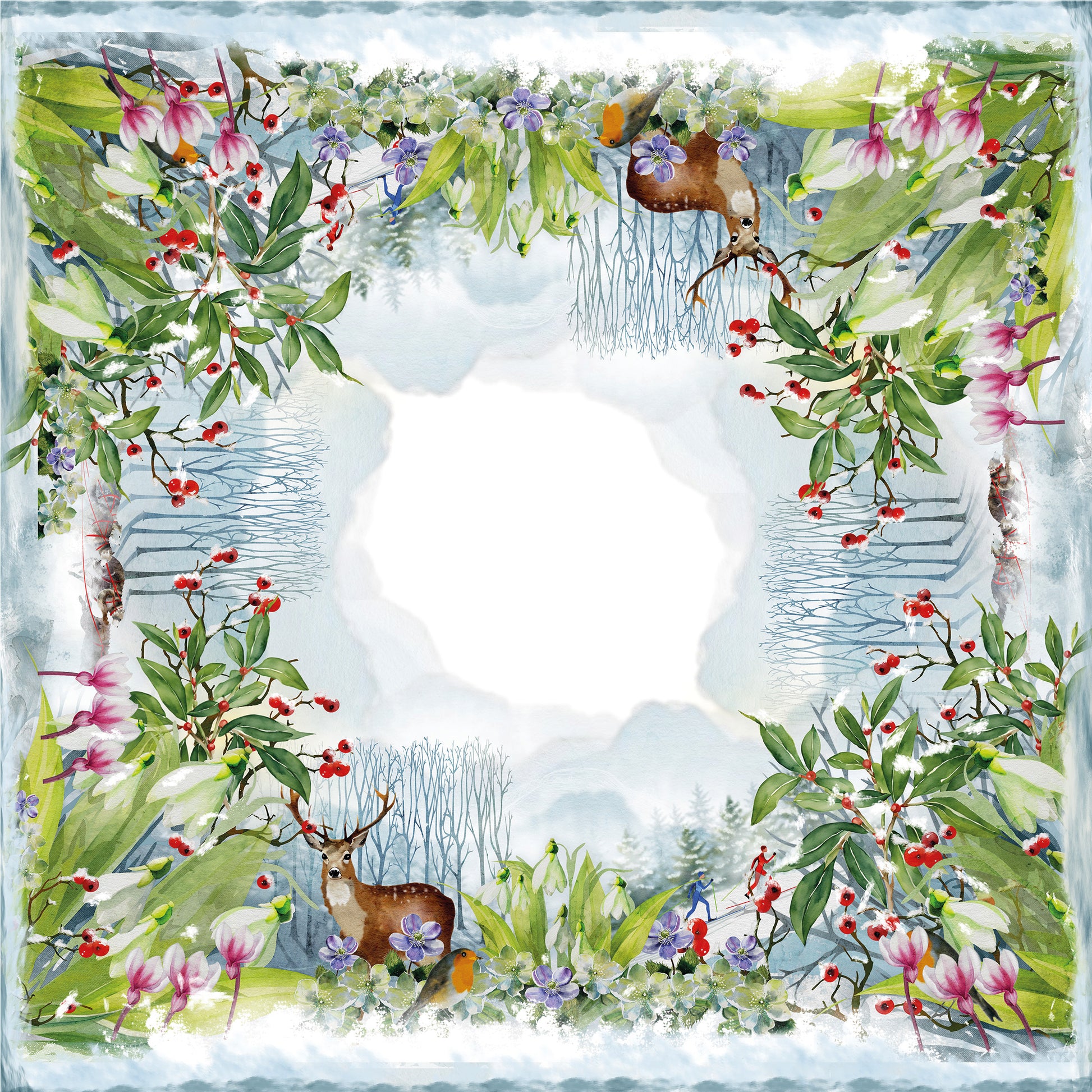 Linen Tablecloth «Beaumont», 100% Made in Italy