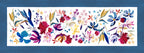 Runner in lino pregiato Bloom Art 100% Made in Italy