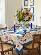 Premium Linen Tablecloth Bloom Art