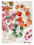 Kitchen Towels «Bouganvillea», 100% Made in Italy The Napking