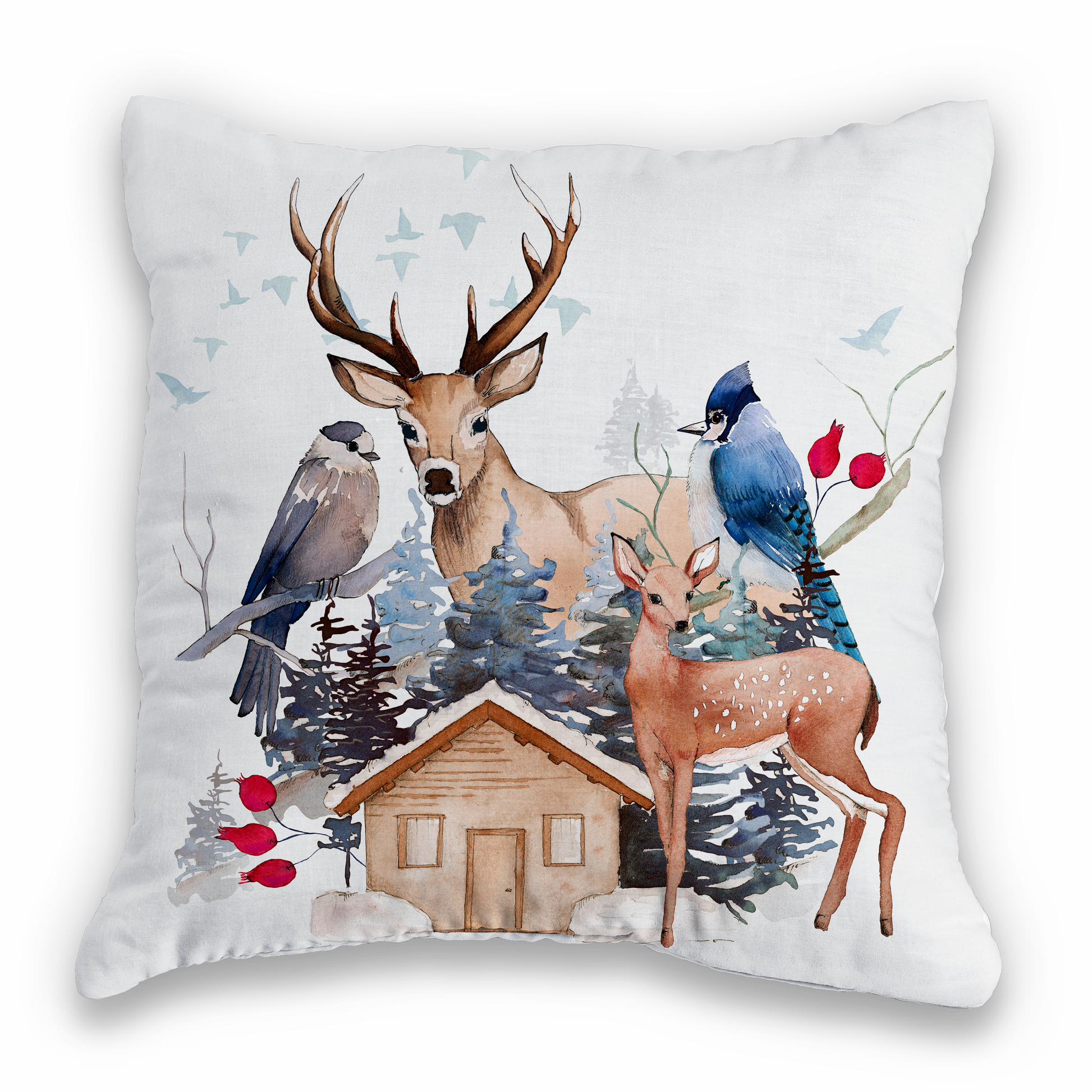 Velvet Cushion Buck 100% Made in Italy