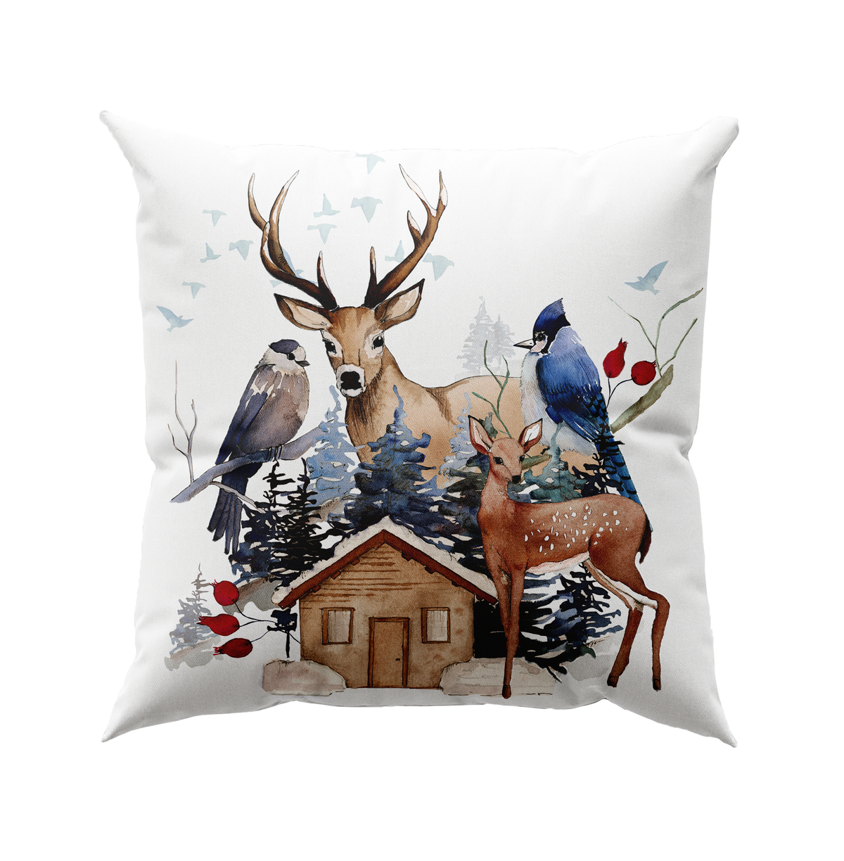 Buck Cushion Premium Linen 100% Made in Italy