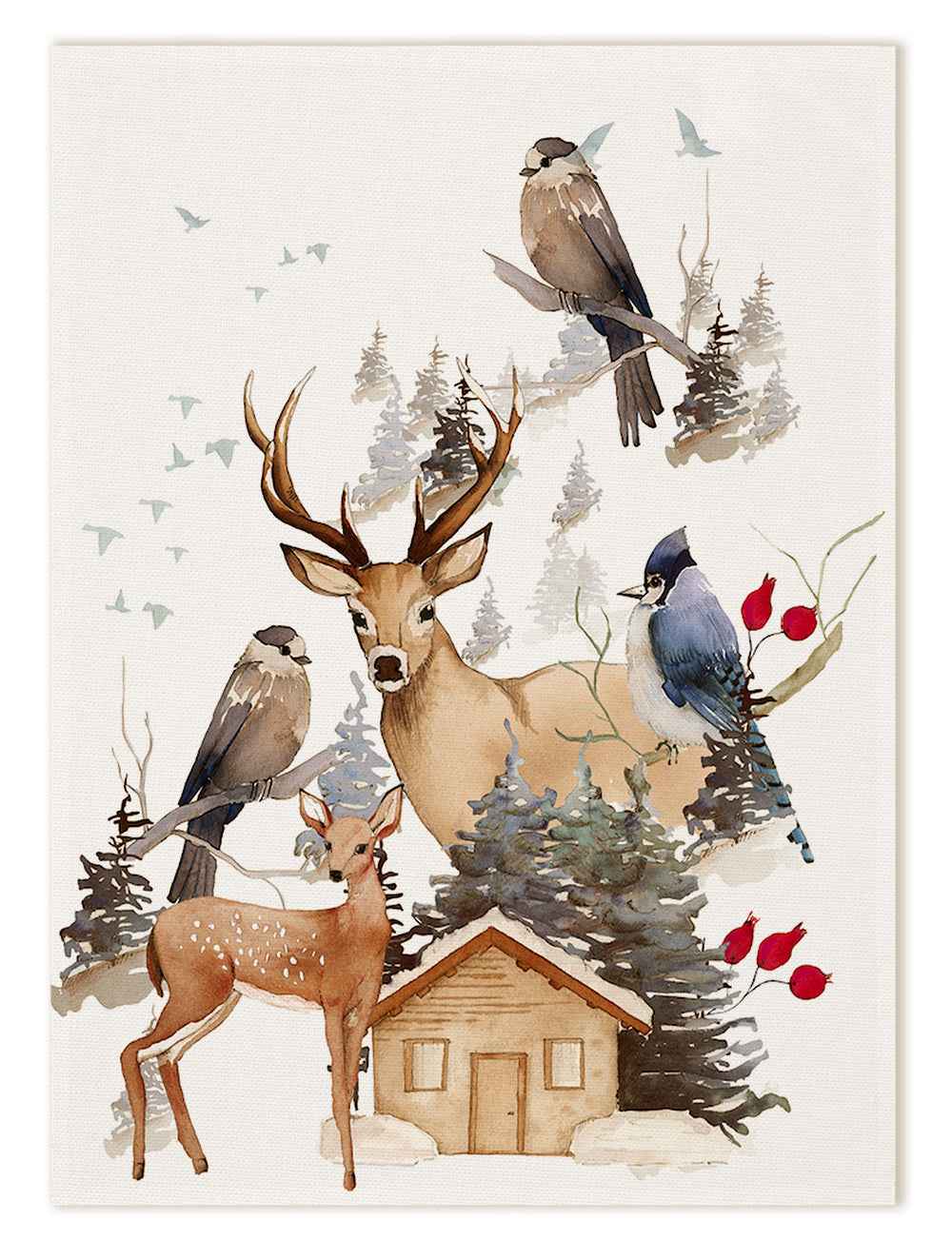 Buck Kitchen Towel Premium Linen 100% Made in Italy